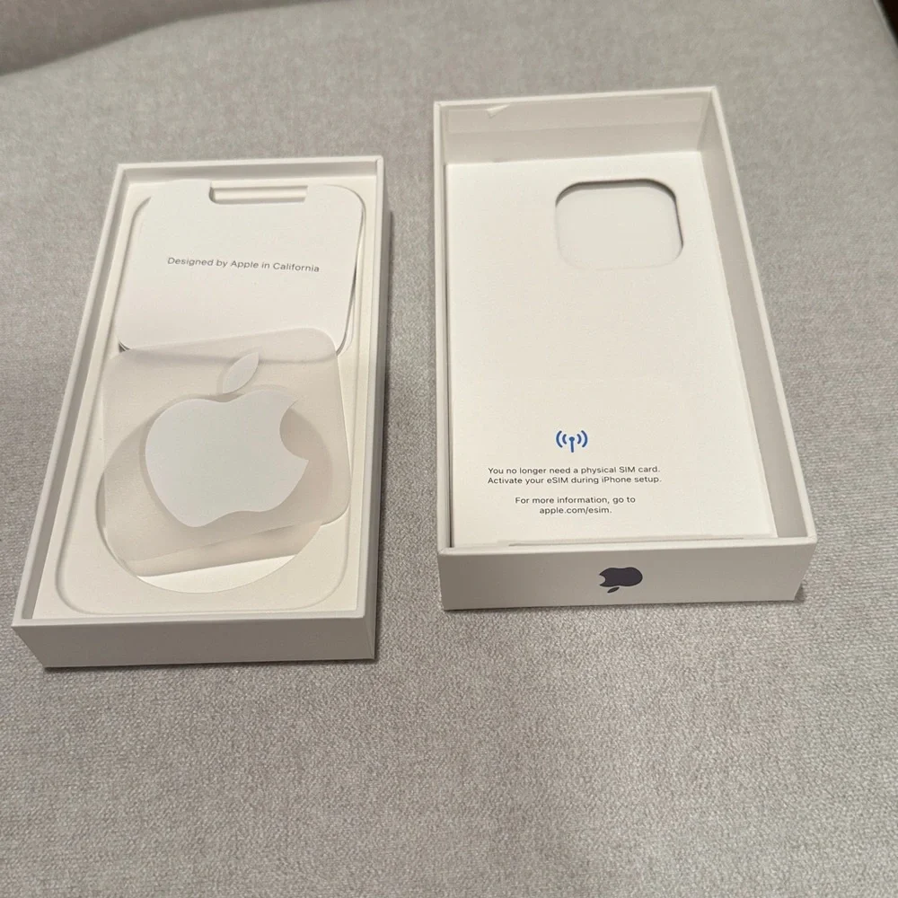 Apple iPhone 14 Pro empty box only. Deep purple 1TB